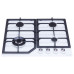 Поверхность газовая на металле Perfelli HGM 61624 WH