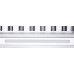 Витяжка повновбудована WEILOR PPE 5230 SS 1000 LED Strip ( УТ000001658 )