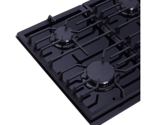 Поверхня газова на склі WEILOR GG 624 BL