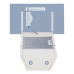 Витяжка декоративна похила Minola HVS 6242 IV 700 LED ( УТ000001572 )