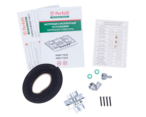 Поверхня газова на металі Perfelli HGM 71624 I