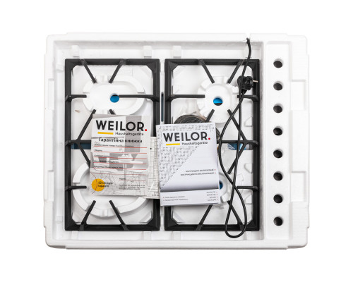 Поверхня газова на металі WEILOR GM W 634 SS