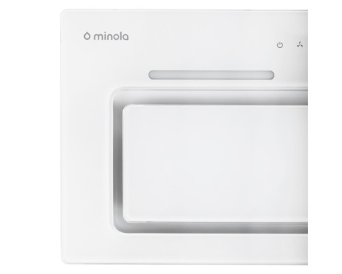 Витяжка повновбудована Minola HBI 6673 WH GLASS 1000 LED Line ( УТ000002029 )