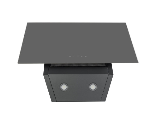 Витяжка декоративна похила Perfelli DNS 6422 D 850 GR LED ( УТ000002138 )