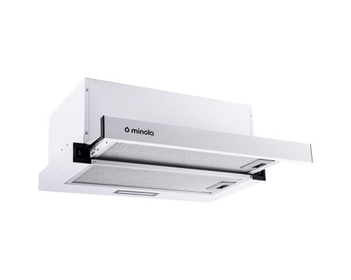 Витяжка телескопічна Minola HTL 5214 WH 700 LED
