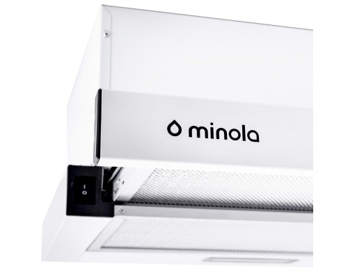 Витяжка телескопічна Minola HTL 5214 WH 700 LED