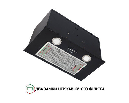 Витяжка повновбудована Perfelli BI 5652 BL 1000 LED
