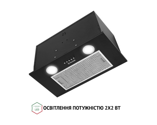 Витяжка повновбудована Perfelli BI 5652 BL 1000 LED
