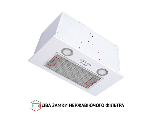 Витяжка повновбудована Perfelli BI 5652 WH 1000 LED ( УТ000002443 )