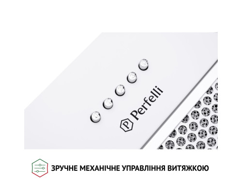 Витяжка повновбудована Perfelli BI 5652 WH 1000 LED ( УТ000002443 )