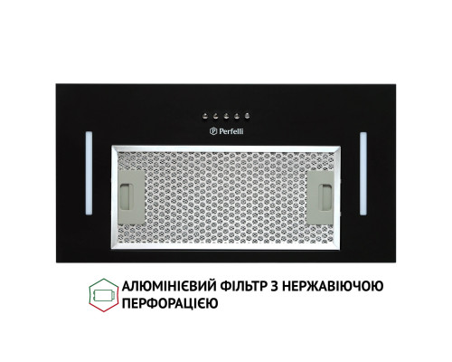 Витяжка повновбудована Perfelli BI 5653 BL 1000 LED