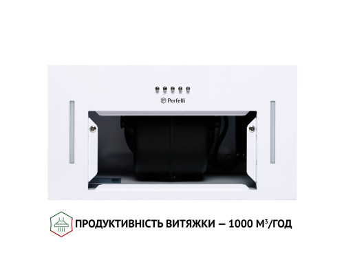 Витяжка повновбудована Perfelli BI 5653 WH 1000 LED ( УТ000002453 )