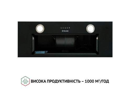 Витяжка повновбудована Perfelli BI 7652 BL 1000 LED