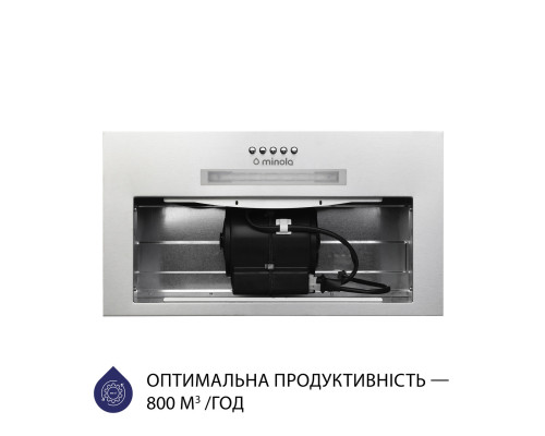 Витяжка повновбудована Minola HBI 5323 I 800 LED ( УТ000002970 )