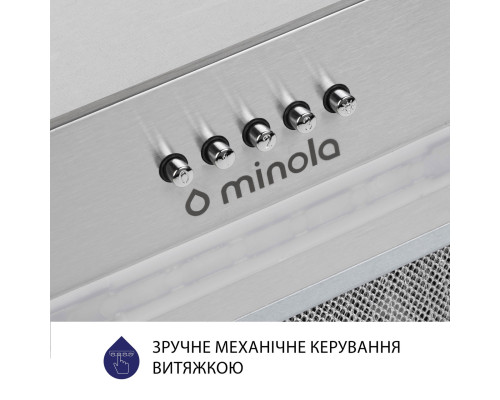 Витяжка повновбудована Minola HBI 5323 I 800 LED ( УТ000002970 )