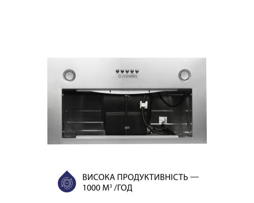 Витяжка повновбудована Minola HBI 5627 I 1000 LED ( УТ000002958 )