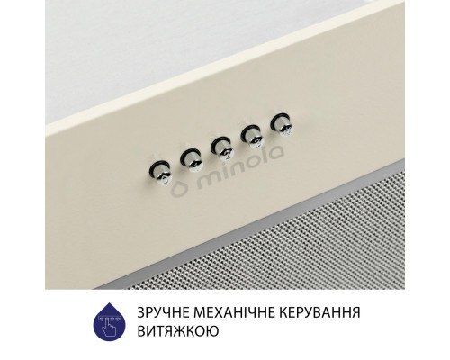 Витяжка повновбудована Minola HBI 5627 IV 1000 LED ( УТ000002957 )