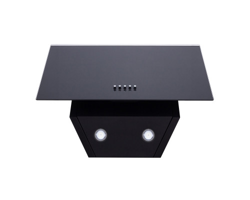 Вытяжка декоративная наклонная Minola HDN 5222 BL/INOX 700 LED