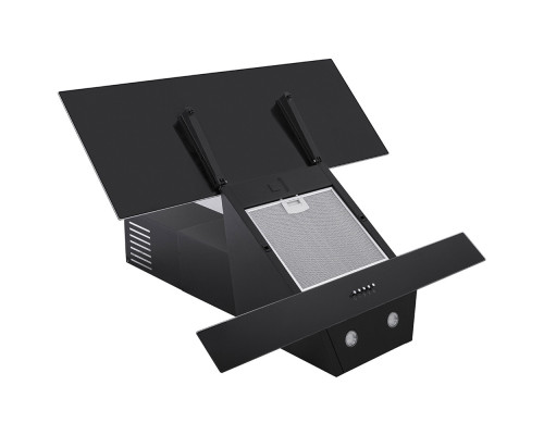 Витяжка декоративна похила Minola HDN 9412 BL 850 LED ( УТ000002620 )