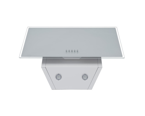 Витяжка декоративна похила Perfelli DN 6272 D 700 WH LED ( УТ000002697 )
