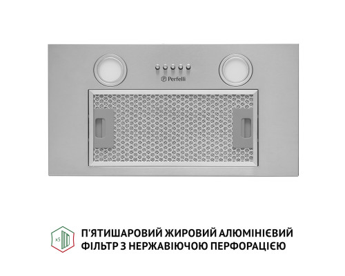 Витяжка повновбудована Perfelli BI 5252 I 700 LED ( УТ000002438 )