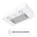 Витяжка повновбудована Perfelli BI 5252 WH 700 LED ( УТ000002440 )