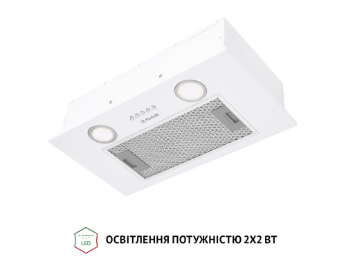 Витяжка повновбудована Perfelli BI 5252 WH 700 LED ( УТ000002440 )