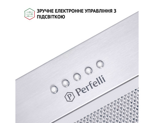 Витяжка повновбудована Perfelli BIC 6654 I 1000 LED