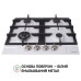 Варильна поверхня на металі Perfelli HGM 61637 WH RETRO ( УТ000002817 )