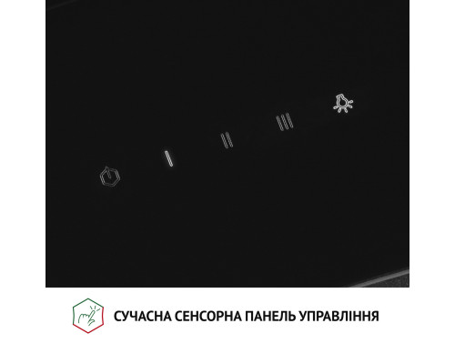 Витяжка декоративна похила Perfelli DNS 6482 D 850 BL LED ( УТ000003008 )