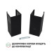 Витяжка декоративна похила Perfelli DNS 6482 D 850 BL LED ( УТ000003008 )