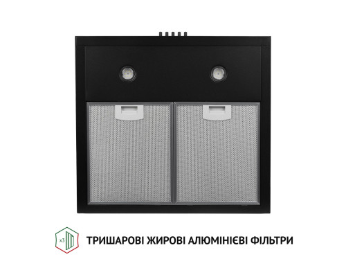 Витяжка купольна Perfelli K 5202 BL 700 LED ( УТ000002995 )