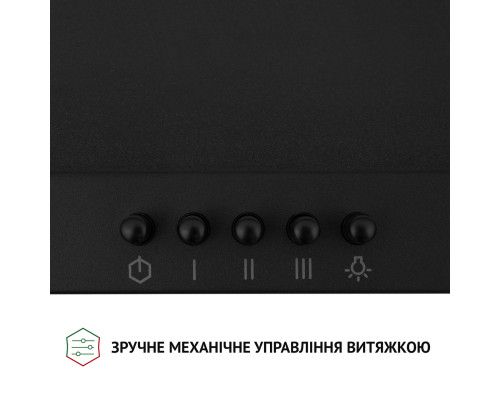 Витяжка купольна PERFELLI K 6402 BL 850 LED ( УТ000003000 )