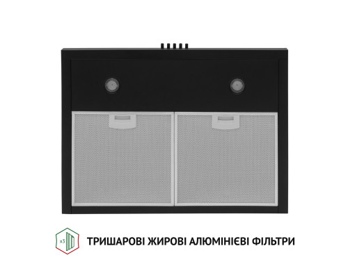 Витяжка купольна PERFELLI K 6402 BL 850 LED ( УТ000003000 )