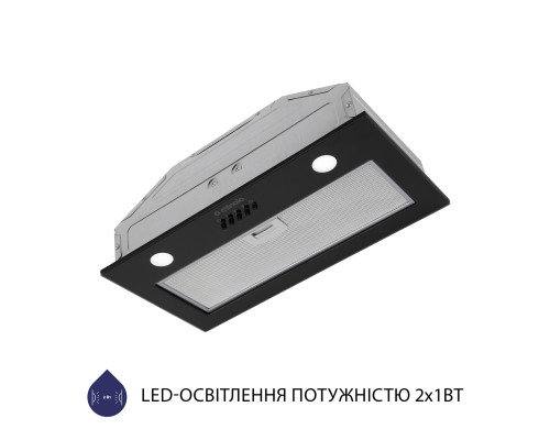Витяжка повновбудована Minola HBI 52621 BL GLASS 700 LED ( УТ000003091 )