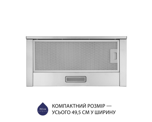 Вытяжка телескопическая Minola HTL 5714 I 1100 LED