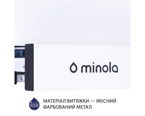 Витяжка телескопічна Minola HTL 5714 WH 1100 LED ( УТ000003034 )