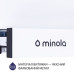 Витяжка телескопічна Minola HTL 5714 WH 1100 LED ( УТ000003034 )
