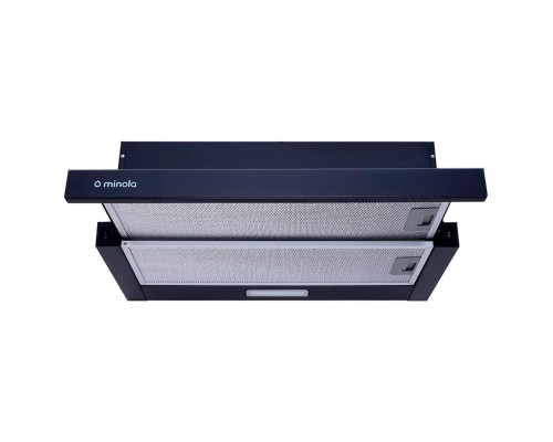 Витяжка телескопічна Minola HTLS 6234 BL 700 LED GLASS ( УТ000003036 )