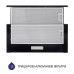 Витяжка телескопічна Minola HTLS 6734 BL 1100 LED GLASS ( УТ000003037 )