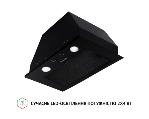 Витяжка повновбудована Perfelli BIET R 5854 BL 1200 LED ( УТ000003021 )