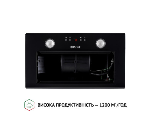 Витяжка повновбудована Perfelli BIET R 5854 BL 1200 LED ( УТ000003021 )