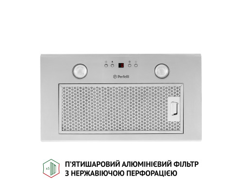 Витяжка повновбудована Perfelli BIET R 5854 I 1200 LED ( УТ000003020 )