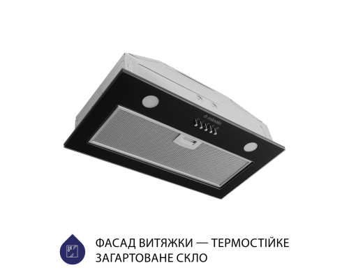 Витяжка повновбудована Minola HBI 5262 BL GLASS 700 LED ( УТ000003064 )