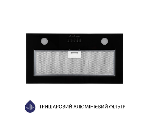 Витяжка повновбудована Minola HBI 5262 BL GLASS 700 LED ( УТ000003064 )