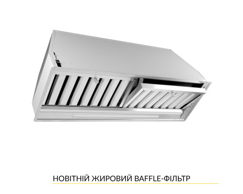 Витяжка повновбудована WEILOR PPE 8265 SS 1250 LED Strip ( УТ000003031 )
