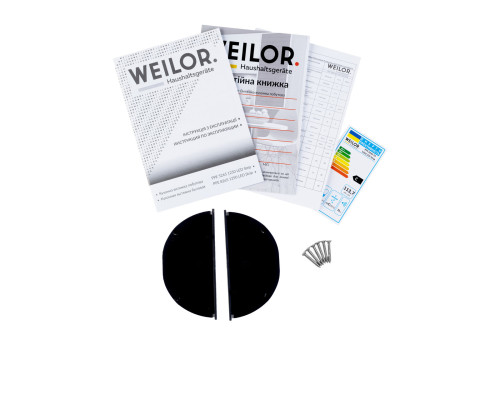 Витяжка повновбудована WEILOR PPE 8265 SS 1250 LED Strip ( УТ000003031 )