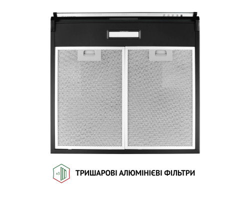 Витяжка плоска Perfelli PL 5144 BL LED ( УТ000003203 )