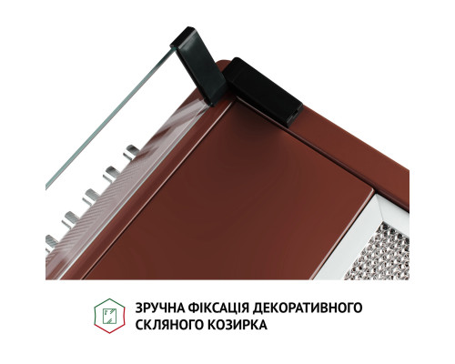 Витяжка плоска Perfelli PL 5144 BR LED ( УТ000003205 )