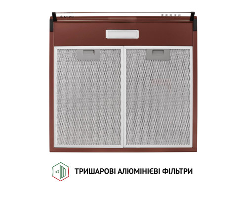 Витяжка плоска Perfelli PL 5144 BR LED ( УТ000003205 )
